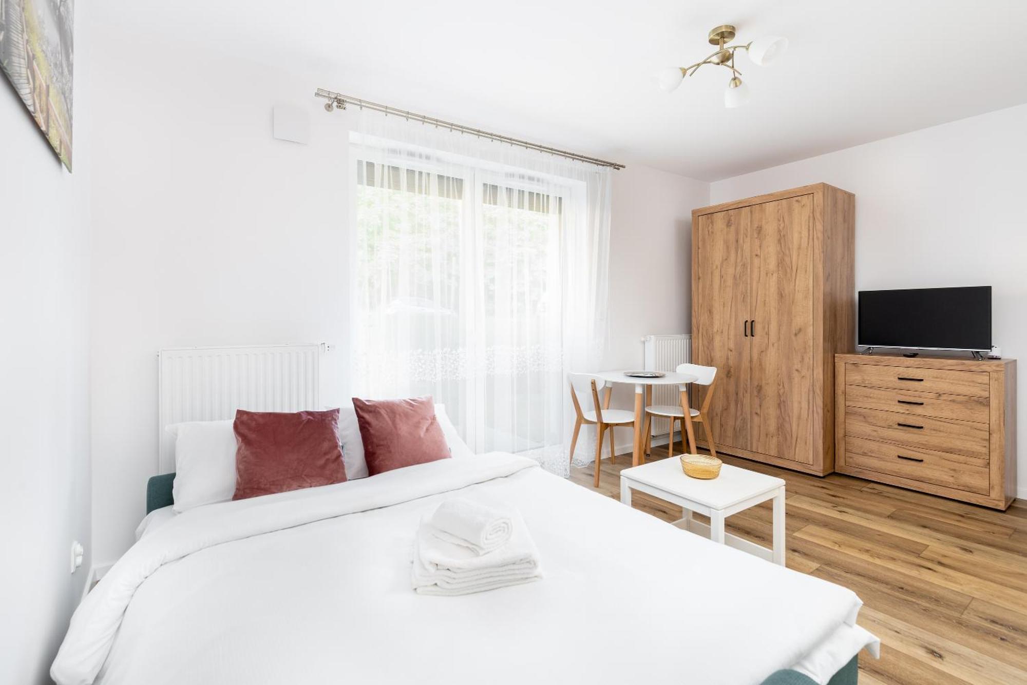 Apartmán Czerwone Maki With Garden Krakov